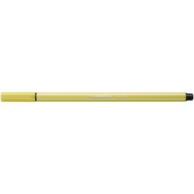 Filctoll, 1 mm, STABILO "Pen 68", mustár