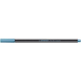   Filctoll, 1,4 mm, STABILO "Pen 68 metallic", metálkék