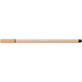 Filctoll, 1 mm, STABILO "Pen 68", bőrszín