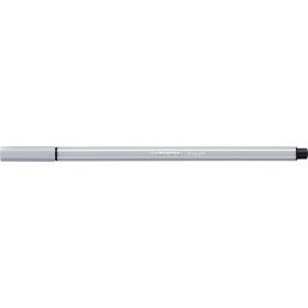 Filctoll, 1 mm, STABILO "Pen 68", világos szürke