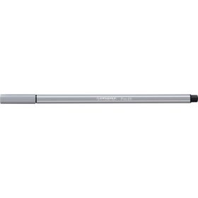 Filctoll, 1 mm, STABILO "Pen 68", közép szürke