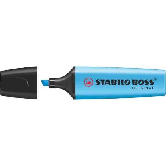 Szövegkiemelő, 2-5 mm, STABILO "BOSS original", kék Szövegkiemelő, 2-5 mm, STABILO "BOSS original", kék