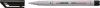 Alkoholmentes marker, OHP, 0,7 mm, STABILO "OHPen F", fekete