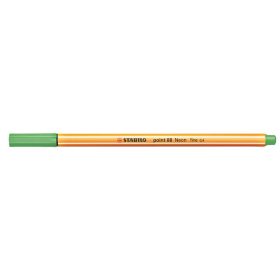 Tűfilc, 0,4 mm, STABILO "Point 88", neon zöld