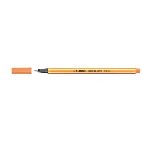   Tűfilc, 0,4 mm, STABILO "Point 88", neon narancssárga