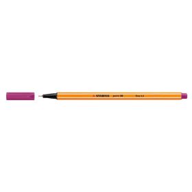 Tűfilc, 0,4 mm, STABILO "Point 88", sötétlila