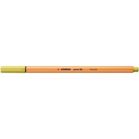 Tűfilc, 0,4 mm, STABILO "Point 88", mustár