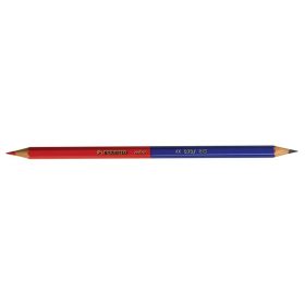   Postairón, hatszögletű, STABILO "979/815", piros-kék