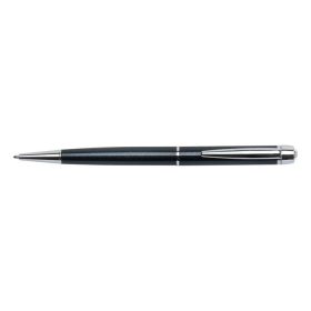   Golyóstoll, fekete "Lille Pen", fehér SWAROVSKI® kristállyal, 14cm, ART CRYSTELLA®