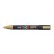 Dekormarker, 0,9-1,3 mm, UNI "Posca PC-3M", arany