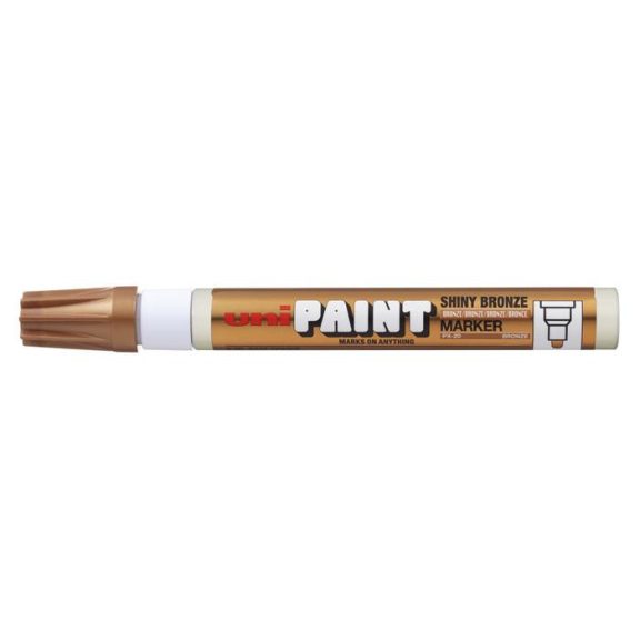 Lakkmarker, 2,2-2,8 mm, UNI "PX-20", fényes bronz Lakkmarker, 2,2-2,8 mm, UNI "PX-20", fényes bronz