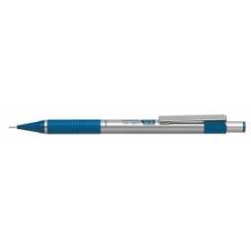   Nyomósirón, 0,5 mm, rozsdamentes acél, kék test, ZEBRA "M-301"