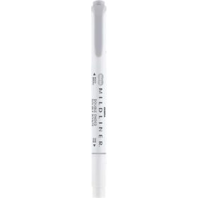   Szövegkiemelő, 1,0/3,5 mm, kétvégű ZEBRA "Mildliner Cool & Refined" szürke