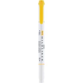   Szövegkiemelő, 1,0/3,5 mm, kétvégű, ZEBRA "Mildliner Warm", arany