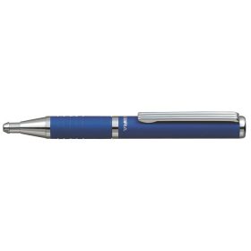   Golyóstoll, 0,24 mm, teleszkópos, metálkék tolltest, ZEBRA "SL-F1", kék