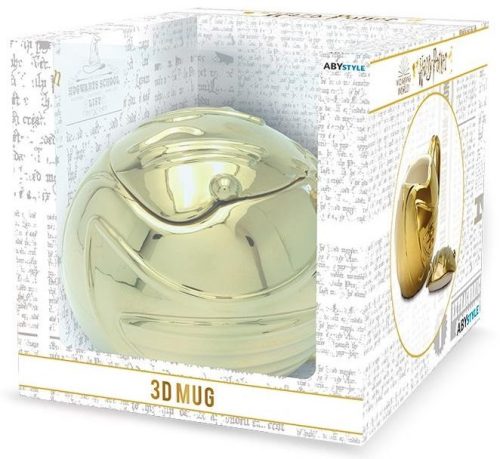 Harry Potter Arany Snitch 3D bögre