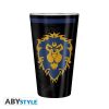 World of Warcraft (A Világok Harca)nagy pohár, 400 ml - Alliance üvegpohár(400