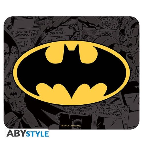 DC COMICS Rugalmas Egérpad - Batman Logó , 23,5 x 19,5 cm