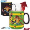 Crash Bandicoot hőcserélő bögre - 460 ml Nitro
