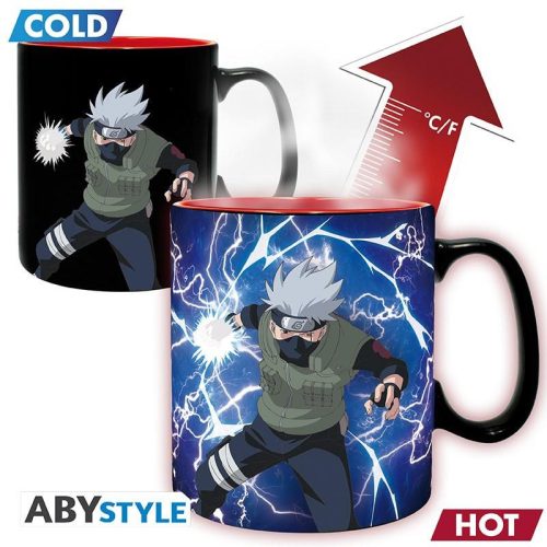 Naruto Shippuden hőváltozásos bögre Kakashi-Itachi