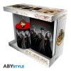 HARRY POTTER ajándékcsomag: bögre, 320 ml, kulcstartó, A6 jegyzetfüzet