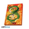 DRAGON BALL ajándék készlet: bögre (320 ml), GOKU jegyzetfüzet, PVC kulcstartó