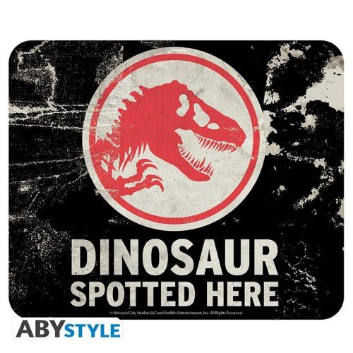 JURASSIC WORLD rugalmas egérpad Vigyázat dinoszaurusz (23,50 x 19,50 cm)
