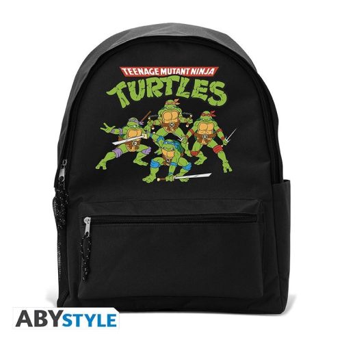 Tini Nindzsa Teknőcök TMNT hátizsák - Teknősök harcoló pózban