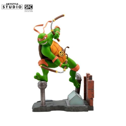 Tini Nindzsa Teknőcök (Teenage Mutant Ninja Turtles) Figura - Michelangelo 1:10 , 21 cm