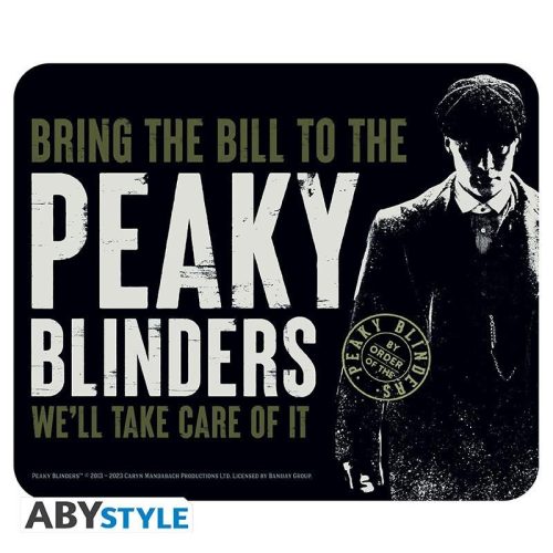 PEAKY BLINDERS Rugalmas egérpad - Új vezetéssel, 23,50 x 19,50 cm