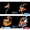 ONE PIECE HagyományosBögre Hőváltozás (460 ml) Luffy és Ace