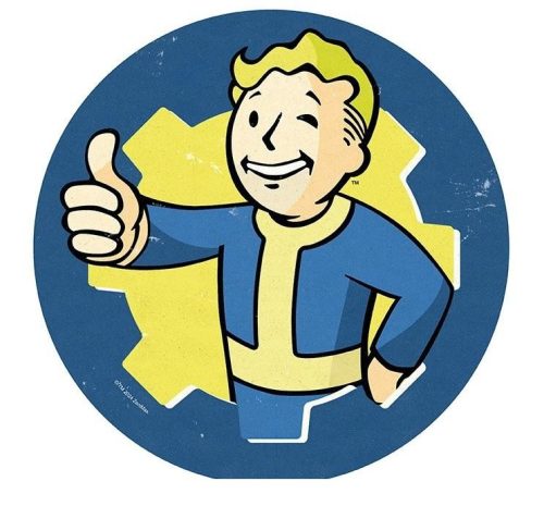 FALLOUT Rugalmas egérpad - Vault Boy