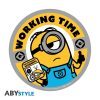 MINIONS rugalmas egérpad Munkaidő (átmérő: 21,5 cm)