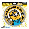 MINIONS rugalmas egérpad Munkaidő (átmérő: 21,5 cm)