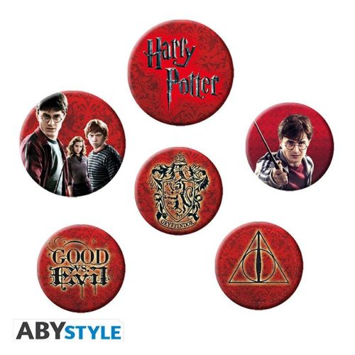 HARRY POTTER - Kitűző készlet - Ikon készlet