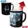 Skyrim Sárkány Szimbólumos hőmérsékletváltozási bögre