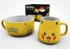 Pokemon Pikachu reggeliző készlet: bögre + tál
