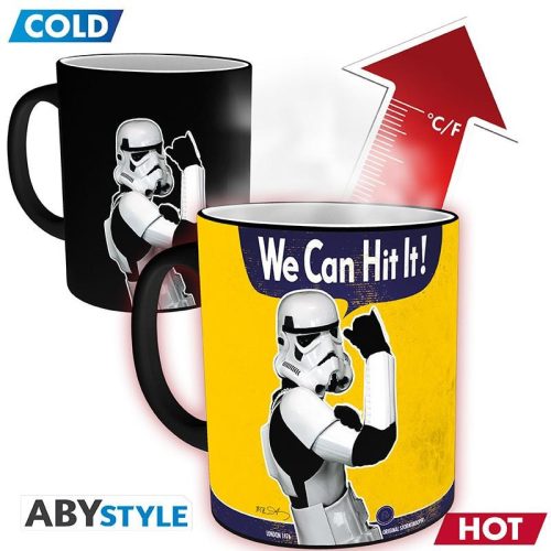 Star Wars EREDET STORMTROOPER hőváltozásos bögre