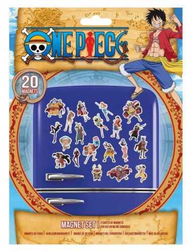 ONE PIECE (A NAGY KALÓZKORSZAK) MÁGNESET KÉSZLET, 20 db