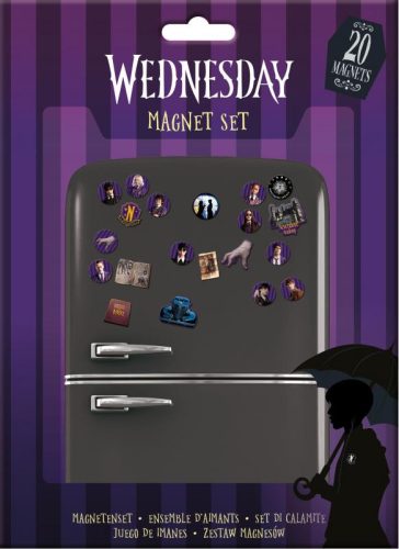 Wednesday MÁGNES KÉSZLET (20 db)