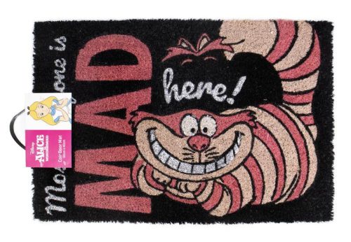 DISNEY ALICE IN WONDERLAND (Alice Csodaországban) - WE'RE ALL MAD HERE! DOORMAT , 60 x 40 cm