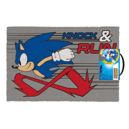 SONIC THE HEDGEHOG (KNOCK AND RUN) LÁBTÖRŐ , 60 x 40 cm