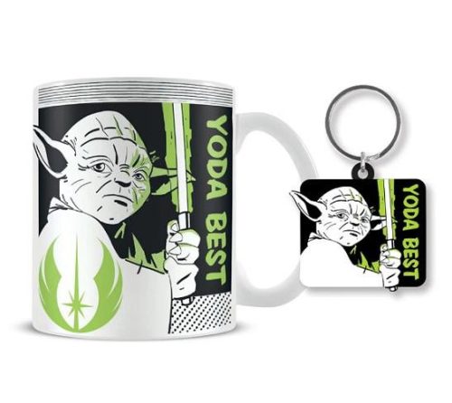 Star Wars (Csillagok háborúja) (YODA BEST) AJÁNDÉK KÉSZLET: BÖGRE & KULCSTARTÓ
