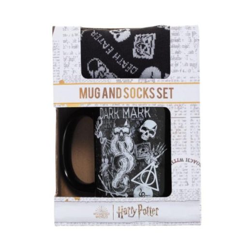 HARRY POTTER (SÖTÉT MŰVÉSZETEK) BÖGRE ÉS ZOKNI AJÁNDÉKCSOMAG