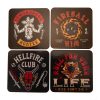 STRANGER THINGS 4 (HELLFIRE CLUB) Poháralátét Készlet