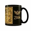 THE LEGEND OF ZELDA (MAP SILHOUETTE) hőre változó bögre
