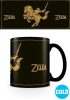 THE LEGEND OF ZELDA (MAP SILHOUETTE) hőre változó bögre