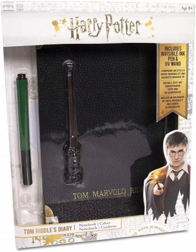 HARRY POTTER - Tom Riddle napló és láthatatlan varázspálca toll