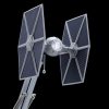 Star Wars - Tie Fighter Állítható Íróasztali Lámpa, 60 cm