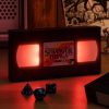 Stranger Things VHS Logo Lámpa
